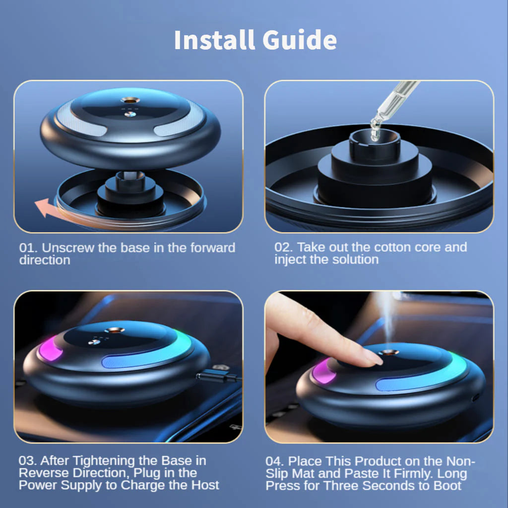 Smart LED Car Diffuser