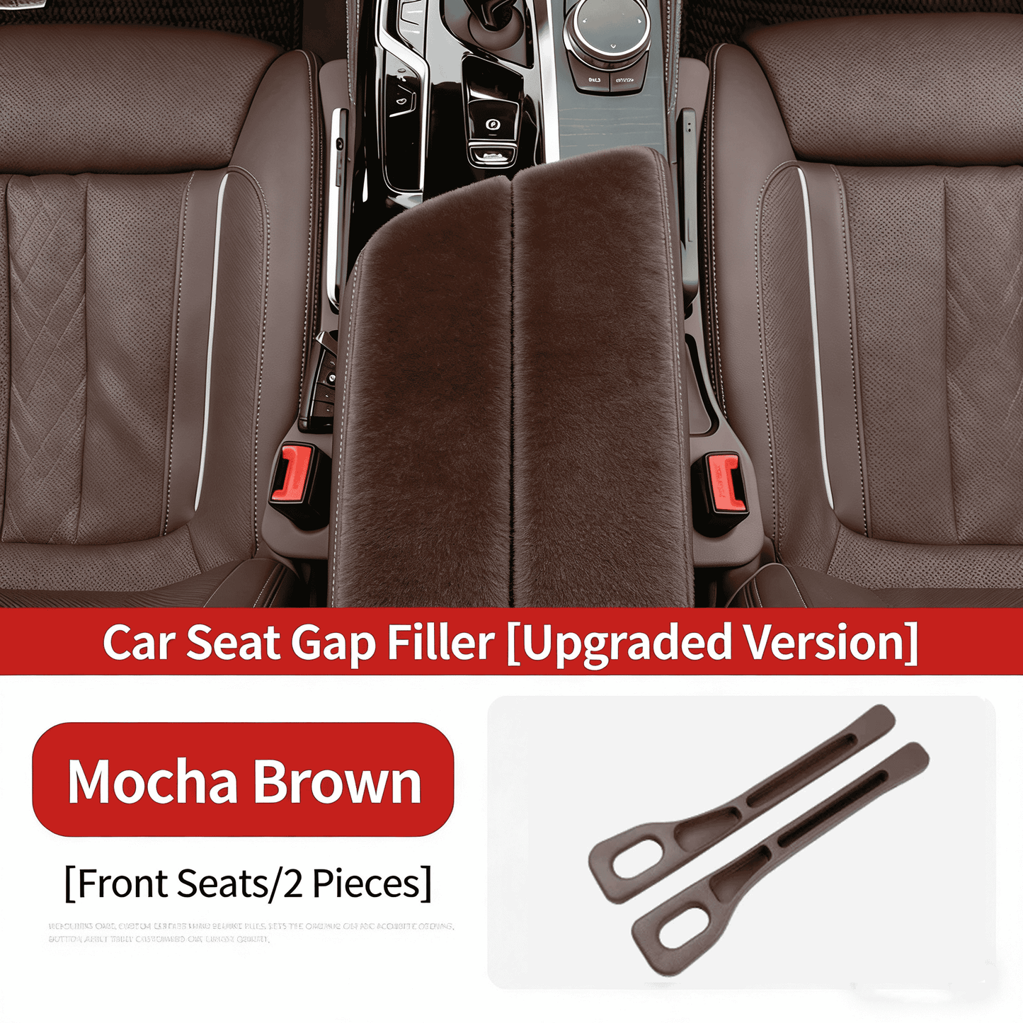 Car Seat Gap Filler Strip Anti-Leak Organizer Auto Interior Storage Accessories