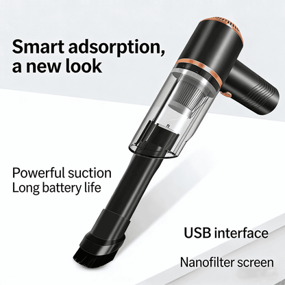Stronger Suction. Smarter Nozzle. A Better Way to Clean Your Car.
