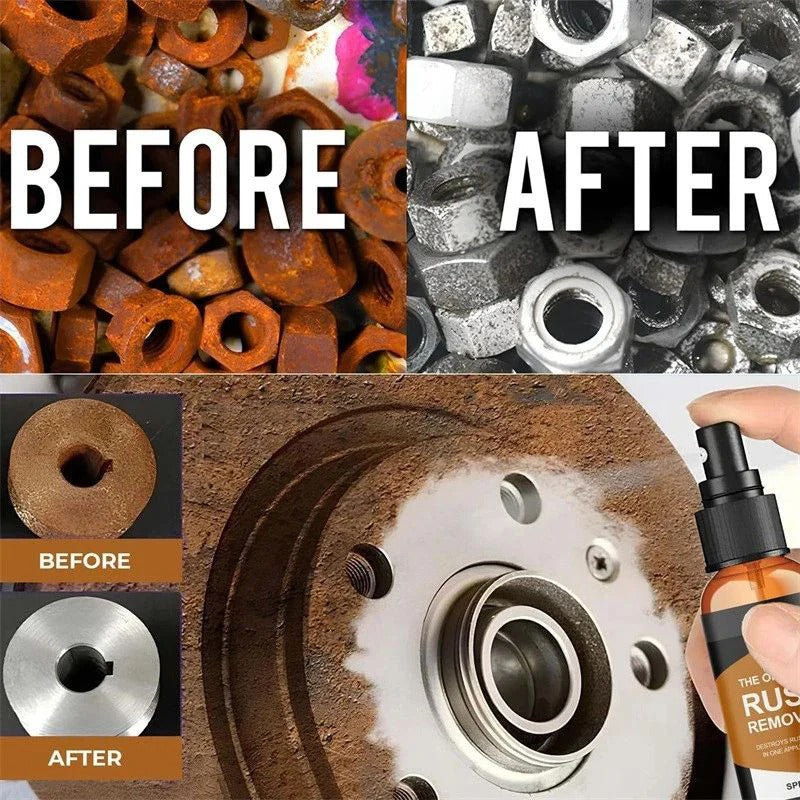 Rust Remover Spray - Fast-Acting Multi-Surface CleanerRemoves Rust