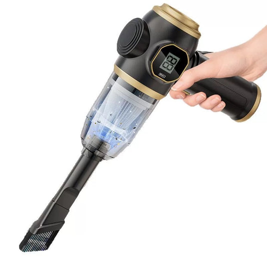 Cordless Handheld Vacuum Cleaner with Blower, 2-in-1 Car Vacuum Powerful Suction & Blow, LED Display, 4000mAh