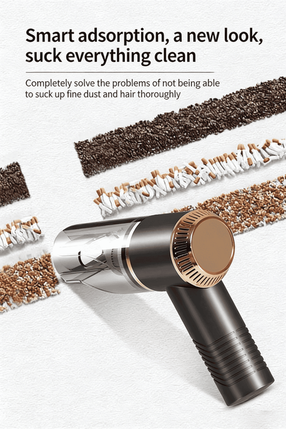 Stronger Suction. Smarter Nozzle. A Better Way to Clean Your Car.