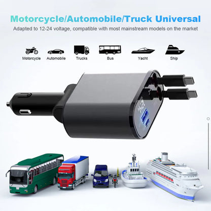 Retractable Fast Car Charger