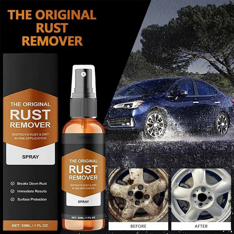 Rust Remover Spray - Fast-Acting Multi-Surface CleanerRemoves Rust